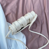 Women Shoulder Bag PU Leather Purses Handbags Casual Solid Saddle Bags