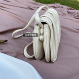 Women Shoulder Bag PU Leather Purses Handbags Casual Solid Saddle Bags