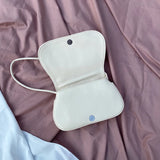 Women Shoulder Bag PU Leather Purses Handbags Casual Solid Saddle Bags