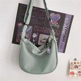 Women Shoulder Bag Solid Harajuku All-match Multifunction Large Capacity