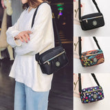 Square Shoulder Bag Casual Tote Messenger Bag Purse