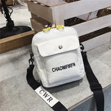 Canvas Shoulder Bag for Women Casual Tote Handbag Zipper Messenger Bag