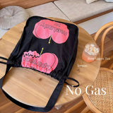 Canvas Totes Bag Large Capacity Shopper Bag Snap Printing Handbags
