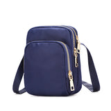 Casual Nylon Shoulder Bag Crossbody Phone Holder Travel Clutch Purse