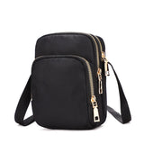 Casual Nylon Shoulder Bag Crossbody Phone Holder Travel Clutch Purse