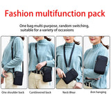 Women Shoulder Bag Cross Text Print Waterproof Sport Arm Bags