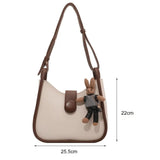 Women Shoulder Bag Faux Leather Single Strap for Party Wedding Banquet
