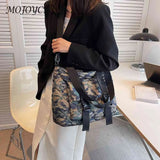 Women Shoulder Bag Casual Messenger Pouch Waterproof Nylon Large Capacity