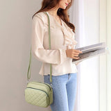 Diamond Lattice Crossbody Handbag Shoulder Bag