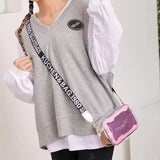 Women Shoulder Bag Laser Transparent Crossbody Bags All-match Jelly Messenger Sh