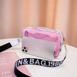 Women Shoulder Bag Laser Transparent Crossbody Bags All-match Jelly Messenger Sh
