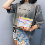 Laser Transparent Crossbody Beach Bag