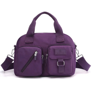 Waterproof Oxford Shoulder Bag Large Capacity Crossbody Handbag