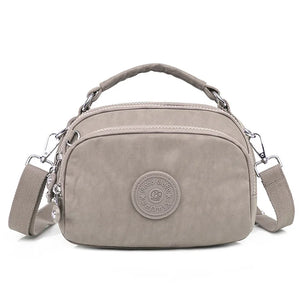 Women Shoulder Bag Casual Tote Canvas Handbag Zipper Messenger Crossbody