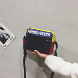 Women Shoulder Bag Canvas Handbag Zipper Messenger Bags