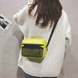 Women Shoulder Bag Canvas Handbag Zipper Messenger Bags