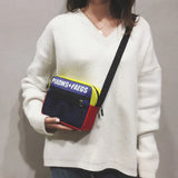 Women Shoulder Bag Canvas Handbag Zipper Messenger Bags