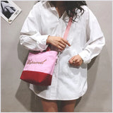 Canvas Shoulder Bag Women Handbags Large Tote Casual Messenger Shopping Handbag
