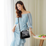 Fashionable PU Leather Women Shoulder Bag Small Purse Handbag