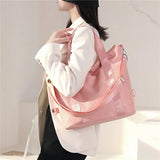 Women Shoulder Bag Crossbody Large Capacity Messenger Nylon Waterproof Lady Purs
