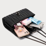 Women Shoulder Bag French Diamond Square Handbag Bolsas