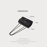 Women Shoulder Bag French Diamond Square Handbag Bolsas
