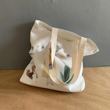 Canvas Shoulder Bag for Women One Shoulder Style
