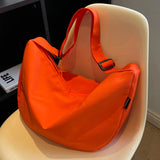 Women Shoulder Bag Hobos Solid Crossbody Bag Large Capacity Casual