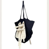 Women Shoulder Bag Ladylike Bow Nylon Tote Bag Handbags