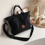 Canvas Shoulder Bag Crossbody Handbag Women Shopping Bag