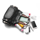Leather Shoulder Bag Women Handbag Tote Crossbody Messenger Bag