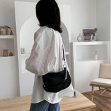 Retro Shoulder Bag Nylon Chain Shopping Purse