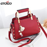 Leather Shoulder Bag Handbag Crossbody Messenger Tote