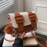 Women Shoulder Bag Handbags Wild Small Square Messenger Bag
