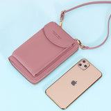 Women Mini Shoulder Bag PU Messenger Handbag Wallet