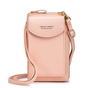 Women Mini Shoulder Bag PU Messenger Handbag Wallet