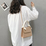 Women Mini Square Shoulder Bag Tote Handbag Messenger Crossbody