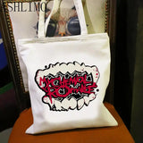 Women Shoulder Bag My Chemical Romance Mcr Dead Canvas Bag Shopping Bag Tote Har