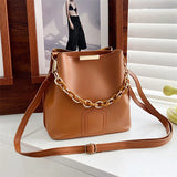 Women Shoulder Bag All-match Messenger Bag Portable Bucket Bags