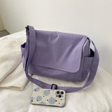 Oxford Cloth Shoulder Bag Large Capacity Crossbody Bag