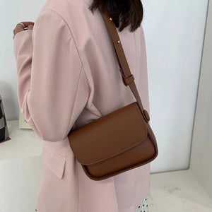 Women Shoulder Bag PU Leather Crossbody Purse Lady