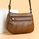 Women Shoulder Bag PU Leather Messenger Crossbody Bags Mother Purse Handbag