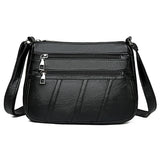 Women Shoulder Bag PU Leather Messenger Crossbody Bags Mother Purse Handbag