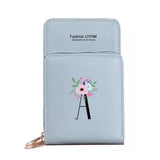 Women Shoulder Bag Pu Leather Wallets Card Holder Mobile Phone Bags