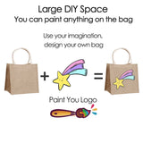 Women Linen Shoulder Bag Purse Large & Small Beach Handbag