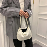 Women Shoulder Bag Retro Solid Messenger Bags Zipper All-Match Phone