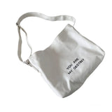 Women Shoulder Bag College Office Travel Umbrella Water Bottle Mobile Phone