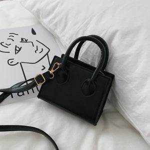 Small Shoulder Bag Crossbody Handbag Retro Mini Purse Flap Tote for Women