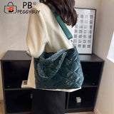 Winter Women Shoulder Bag Nylon Cotton-Padded Down Tote