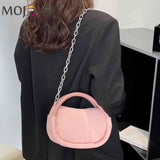 Women Shoulder Bag Oxford Cloth Chain Small Tote Travel Purse